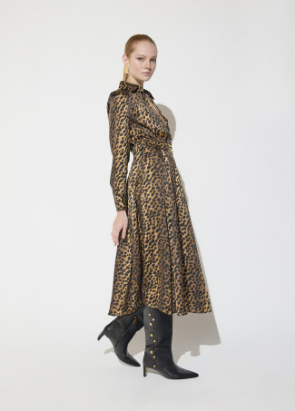 Vestido animal print