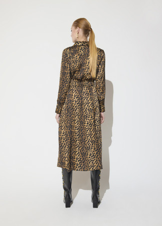 Vestido animal print