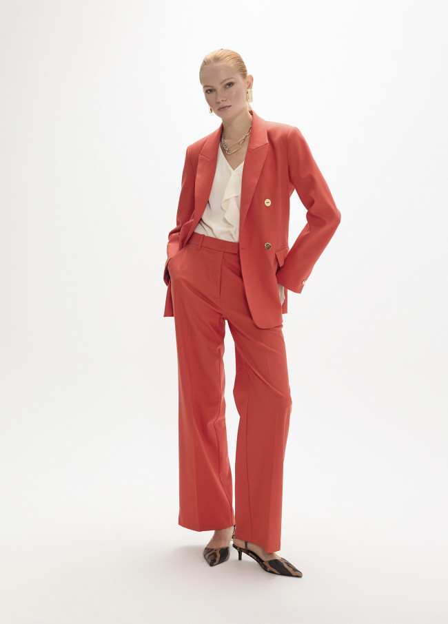 Basic Crossed Blazer