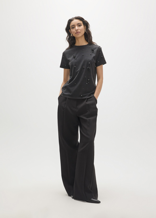 Basic Fit T-Shirt Rundhalsausschnitt,...