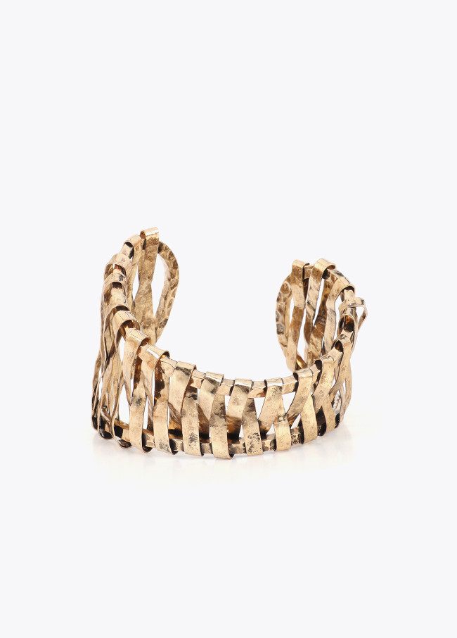 Bracciale Rigido Nido Metallo