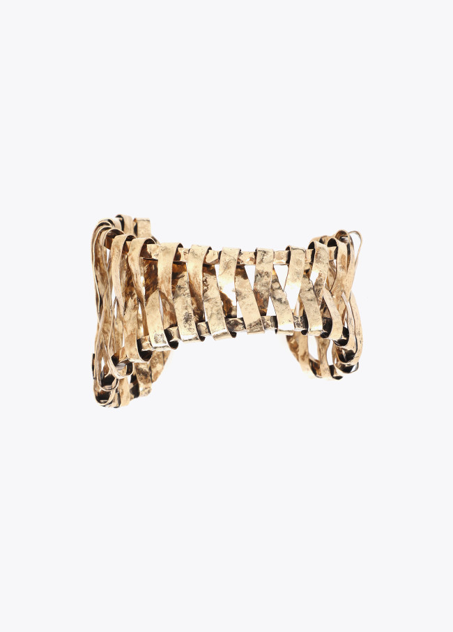 Bracelet Rigide Nid Métallique