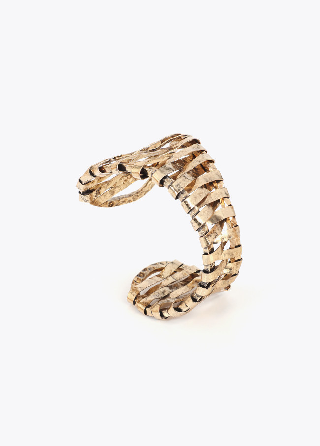 Bracciale Rigido Nido Metallo