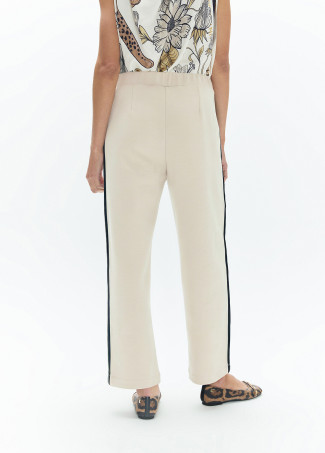 Pantaloni Jogger Piping Blu Navy Love Lola