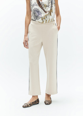 Pantaloni Jogger Piping Blu Navy Love Lola