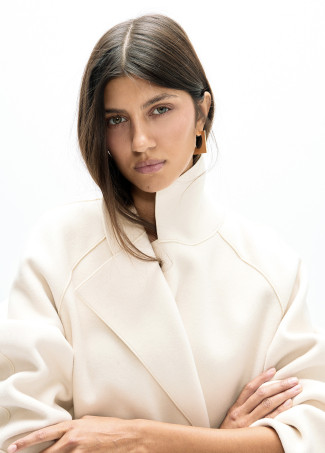 Cappotto lungo non foderato