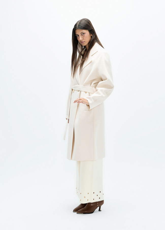 Cappotto lungo non foderato