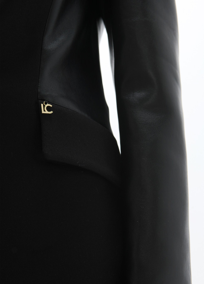 PU Panel Blazer
