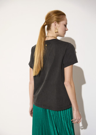 Camiseta estampado frontal