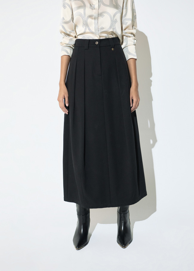 Tailored Pleat Skirt