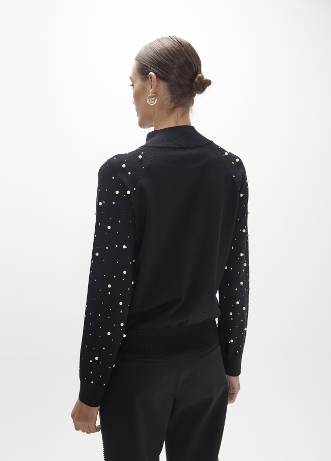 Jersey perlas y tachas