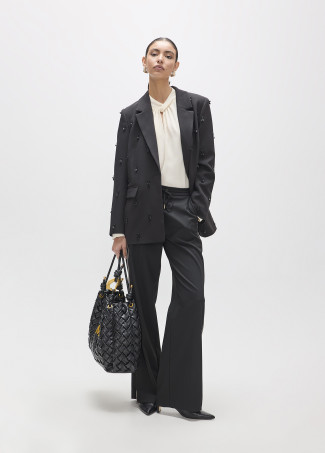 Blazer with Matching Details