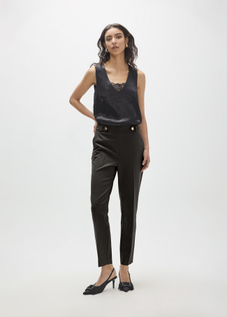 Pantaloni Base Barcellona con Snap