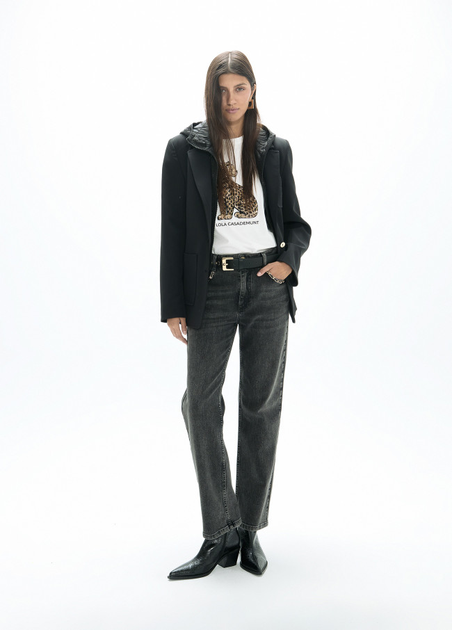 Blazer technique avec gilet en nylon matelassé