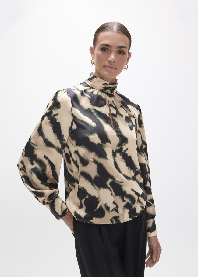 Blouse Imprimé Marbre