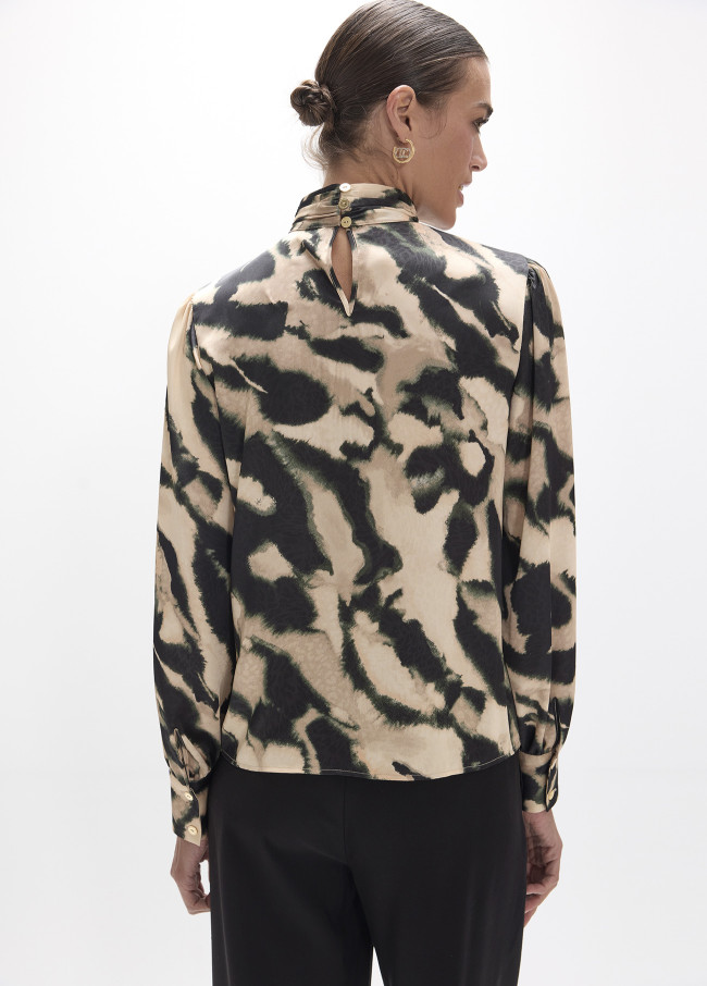 Blouse Imprimé Marbre