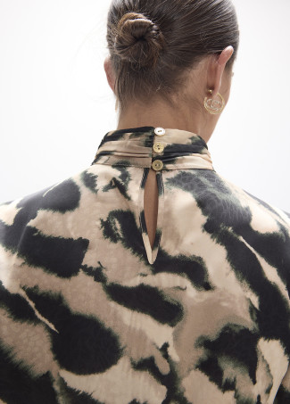 Blouse Imprimé Marbre