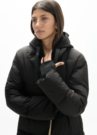 Anorak long à capuche