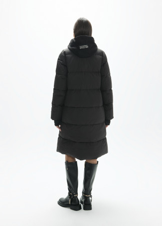 Anorak long à capuche