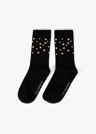 Pack cadeau de chaussettes avec perles et cristaux