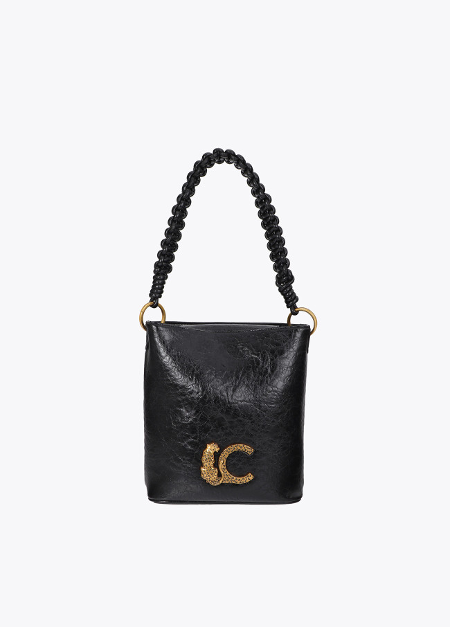 Bolsa Hobo com Alça Trançada