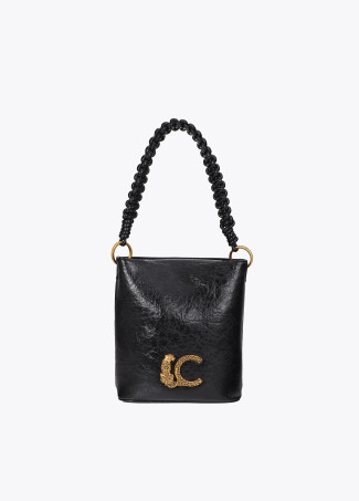 Bolsa Hobo com Alça Trançada