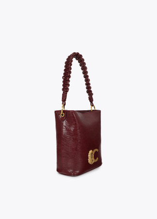 Borsa Hobo con Dettaglio Manico Intrecciato