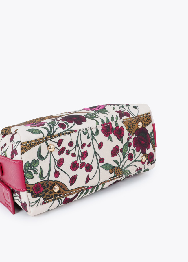 Trousse de Toilette en Nylon Imprimé Tigres et...