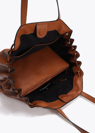 Adjustable Chain Detail Shopper