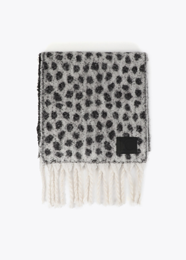 Reversible Animal Print Scarf