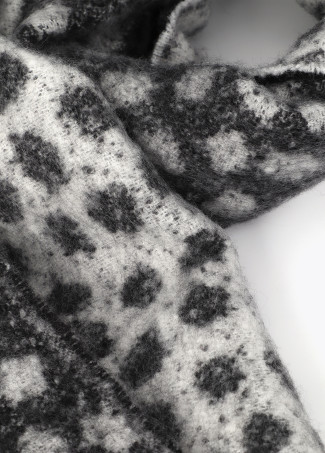 Wendeschal mit Animal Print