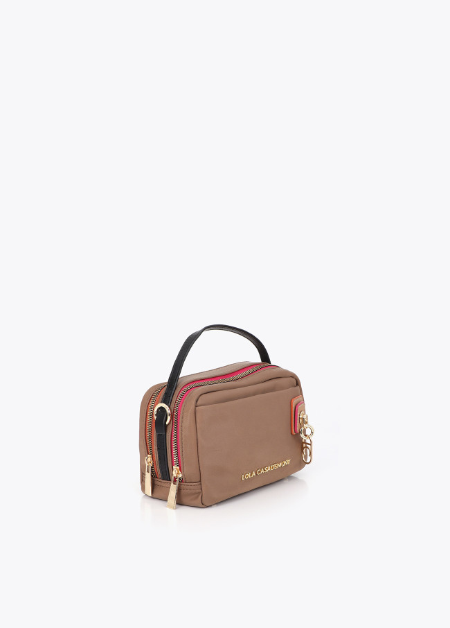 Sac Bandoulière en Nylon avec Détail Anneau