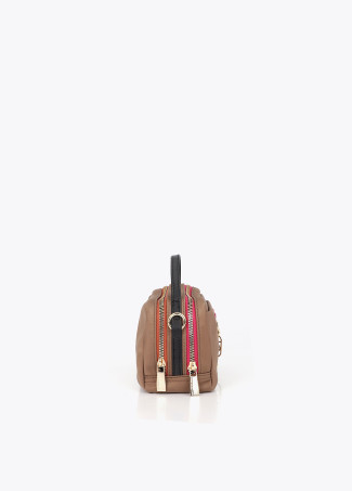 Sac Bandoulière en Nylon avec Détail Anneau