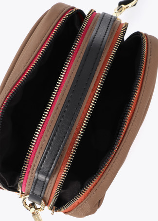 Sac Bandoulière en Nylon avec Détail Anneau