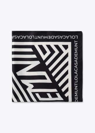 Foulard Logo Ottico 55x55cm