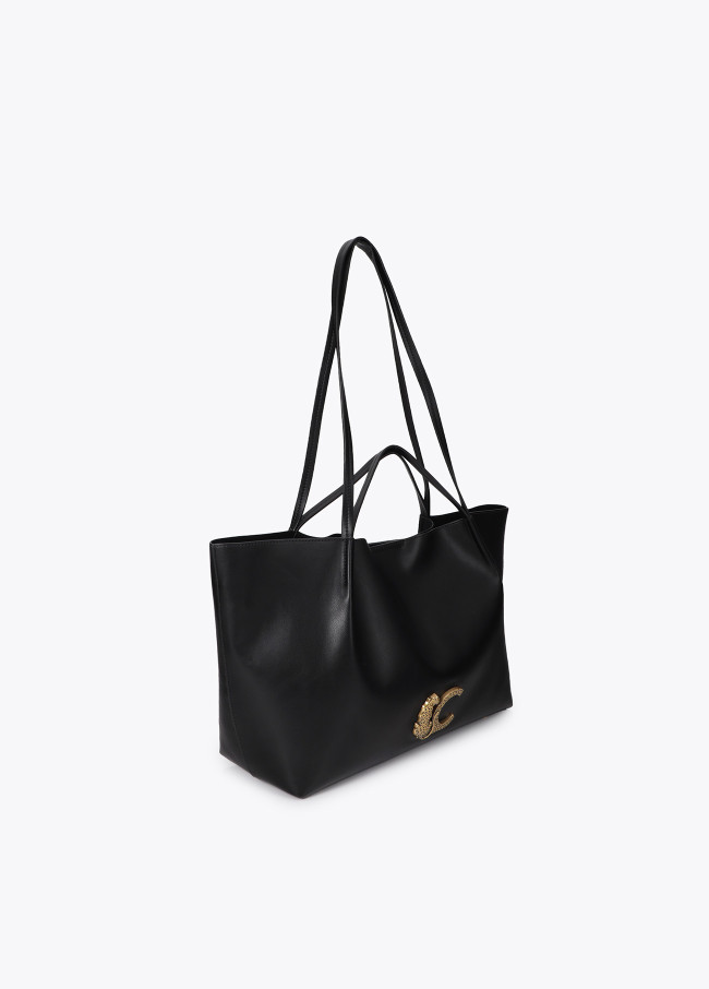 Shopper efeito pele com alça dupla