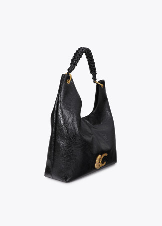 Shopper with Braided Handle Detail