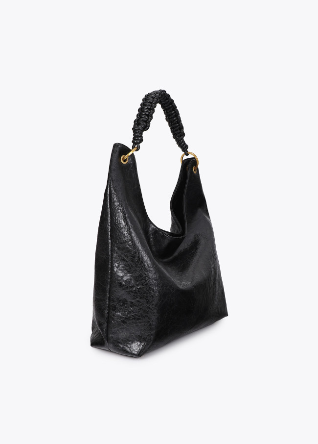Shopper avec Détail d'Anse Tressée
