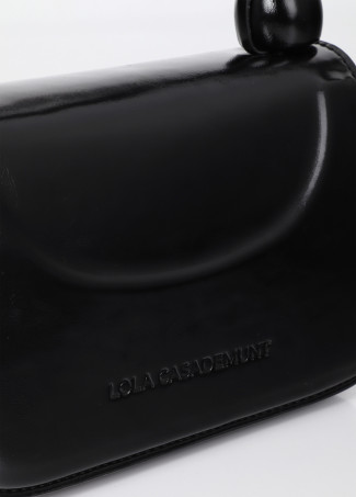 Mini Shoulder Bag with Cutout Ring Detail
