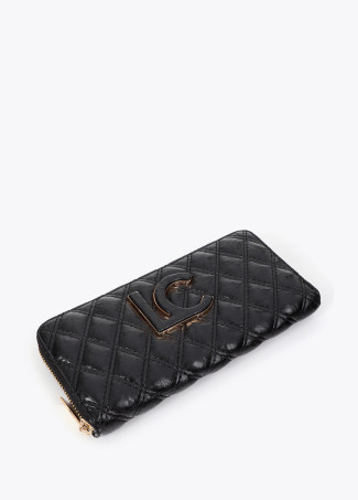 Portafoglio Trapuntato con Doppia Cucitura e Tirante Tubolare