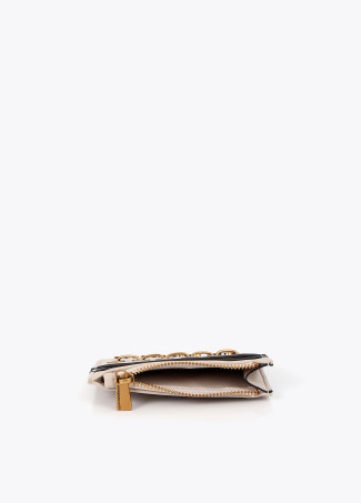 Porte-cartes effet oeillets
