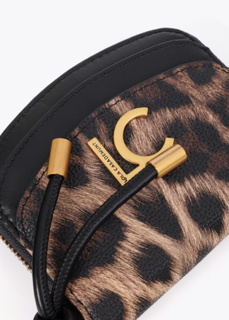 Animal Print Faux Leather Wallet
