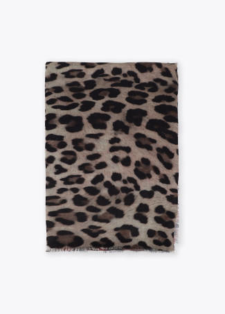 Fular animal print degradado 100x200cm