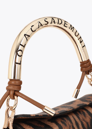 Mini bandolera  Lola Casademunt 1981 animal print