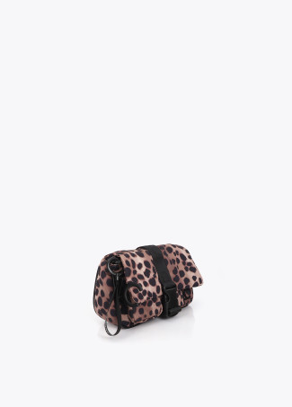 Bandoulière en Nylon avec Imprimé Animal