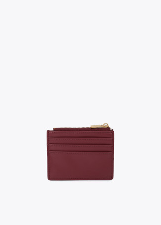 Basic Card Holder with Logo Stitch