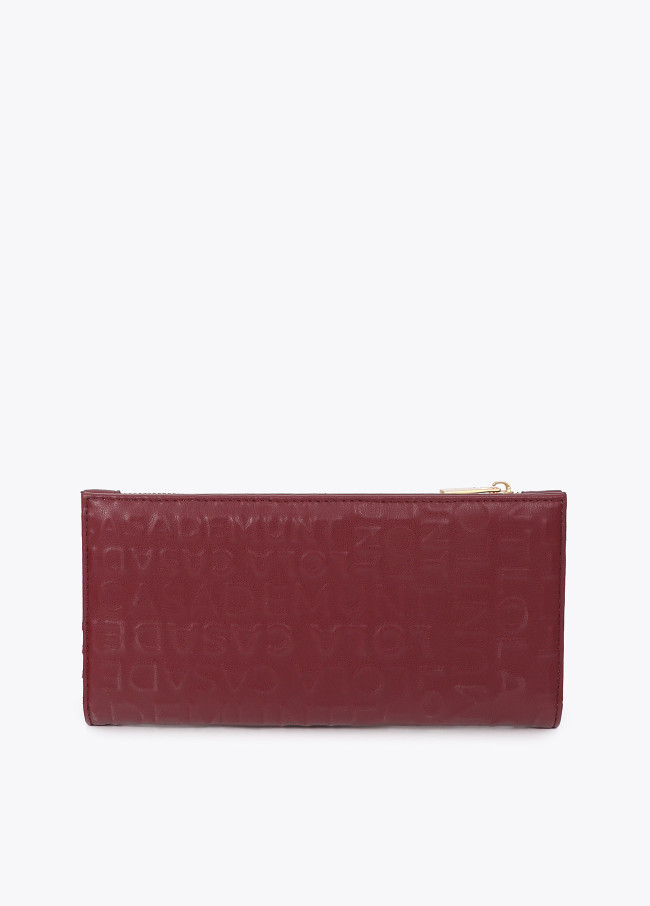 Portafoglio base con logo impunture