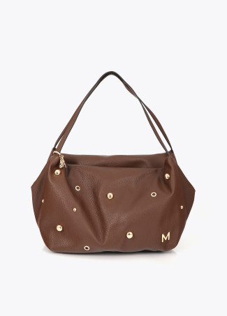 Shopper in Ecopelle con Borchie