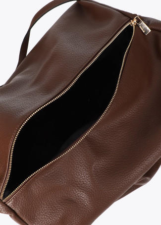 Studded Faux Leather Shopper