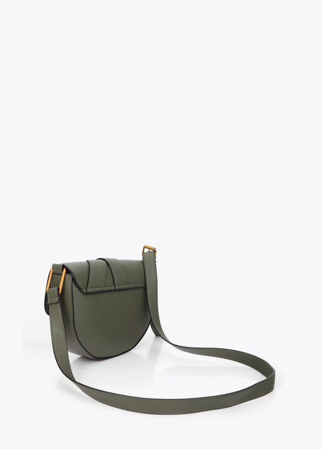 Crossbody Bag with Belt Detail